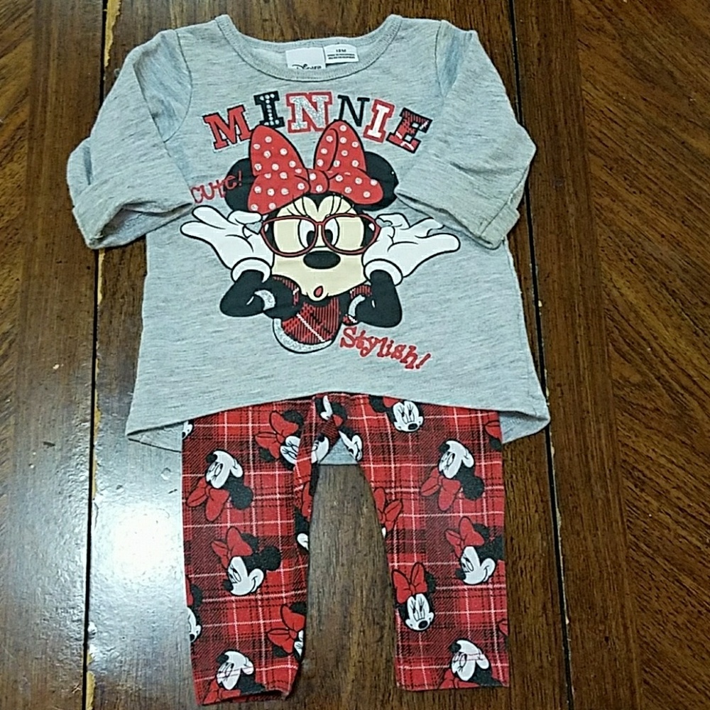 Minnie Mouse Sweatshirt and Leggings Set